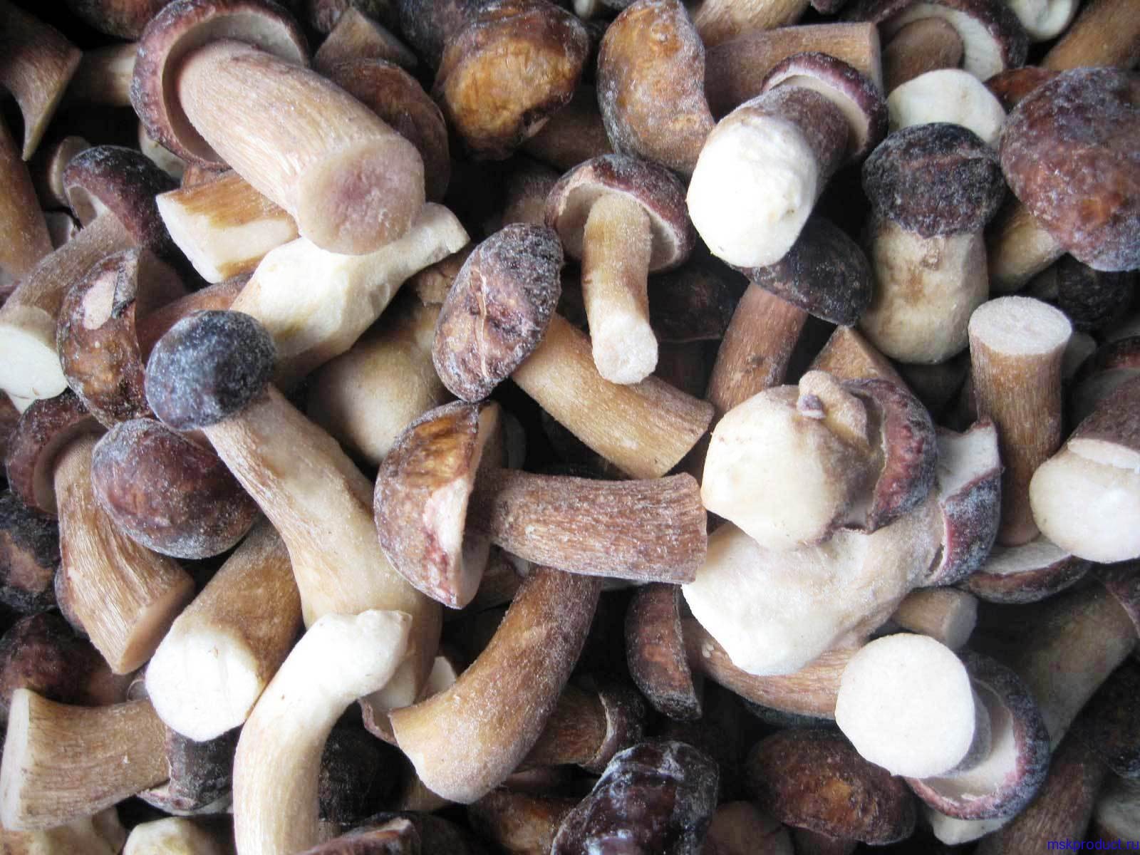 замороженные белые грибы фото